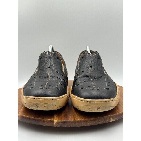 MICHAEL TOSCHI Pasitano 8347 Made In Italy Mens Driving Shoes Size 15 Black Calf main image 6